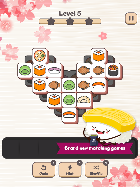 Sushi Tile Match screenshot 2