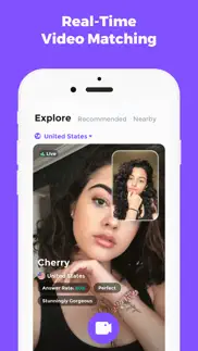 cuteu-live video chat app iphone screenshot 4