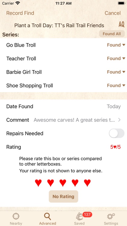 Clue Tracker for Letterboxing screenshot-6