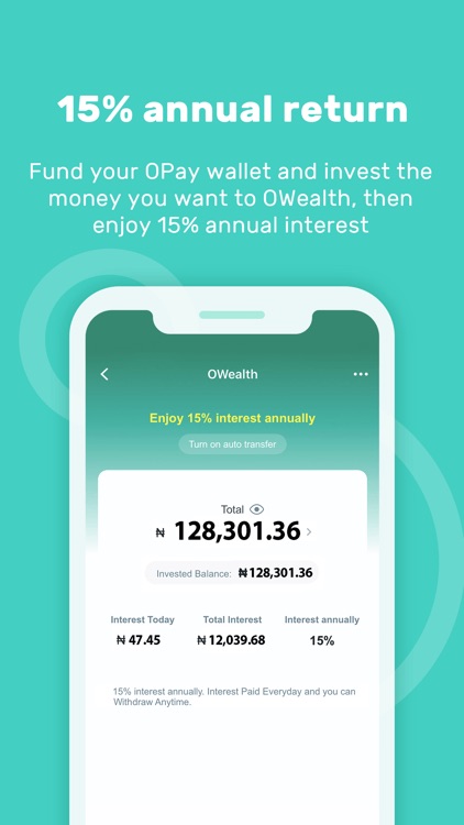 OPay - Cash rain , Transfer screenshot-3