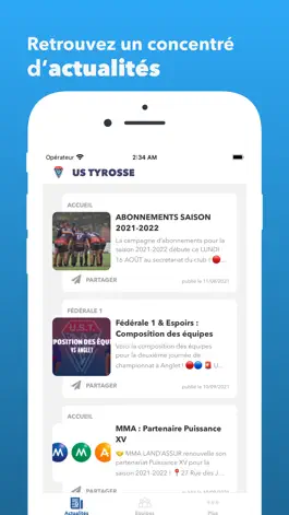 Game screenshot US Tyrosse Rugby hack
