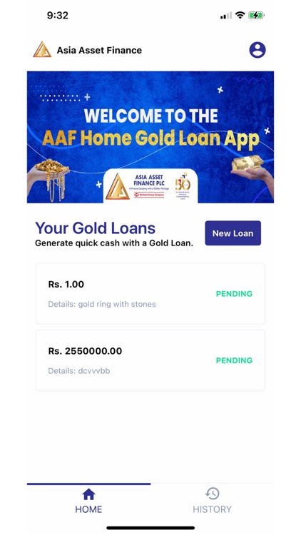 AAF Home Gold Loan App