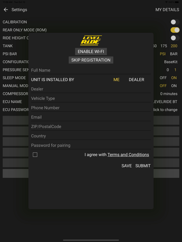 Level Ride Air Suspension