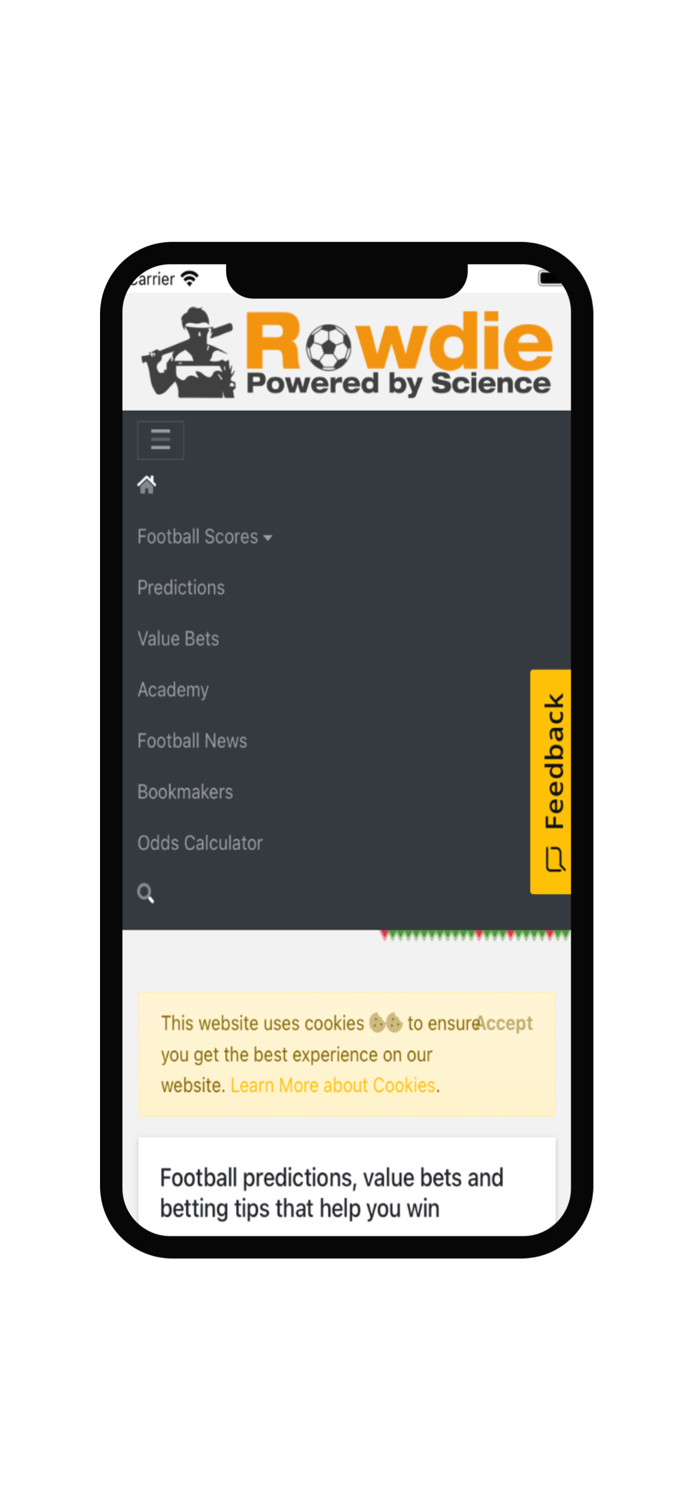 Rowdie Football predictions