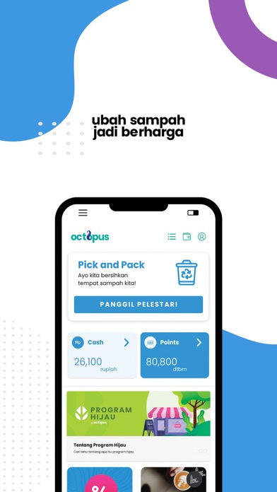 Octopus Sampah Jadi Berharga By Octopus Indonesia Ios 日本 Searchman アプリマーケットデータ