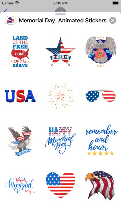 Memorial Day: Stickers