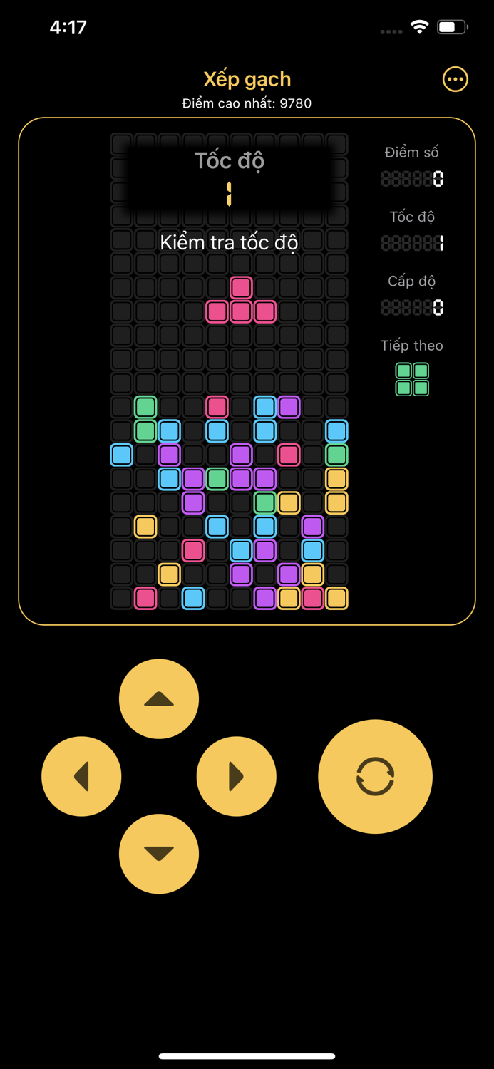 Xếp gạch - Không quảng cáo