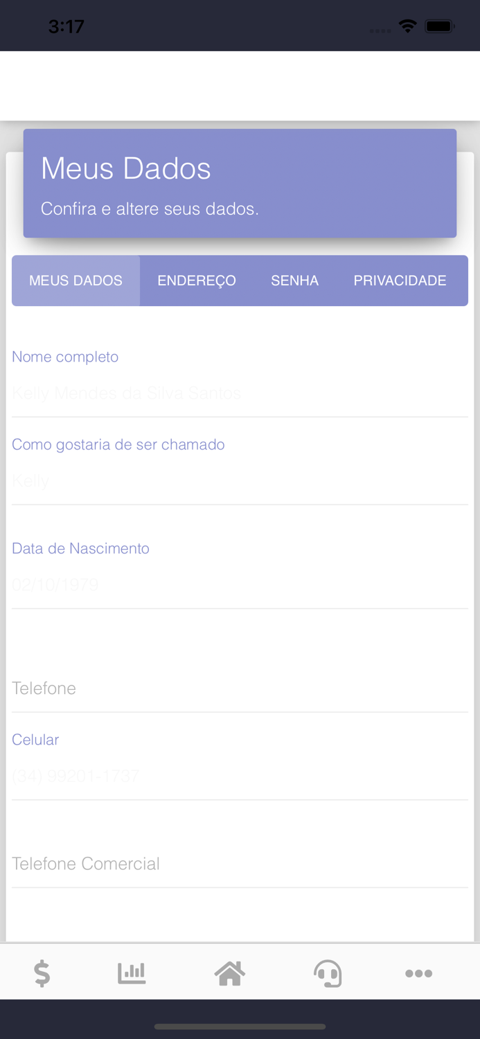 NET RP - Central do assinante