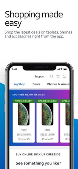 myAT&T app screenshot