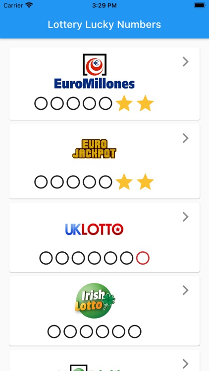 Lottery Lucky Number Generator