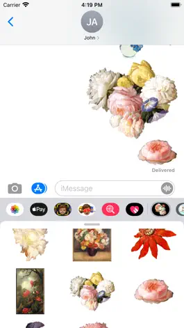 Game screenshot vintage floral art stickers hack