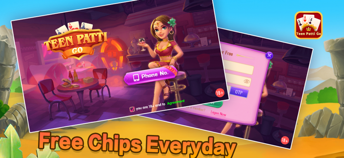 Teen Patti Go - 3 Patii Game