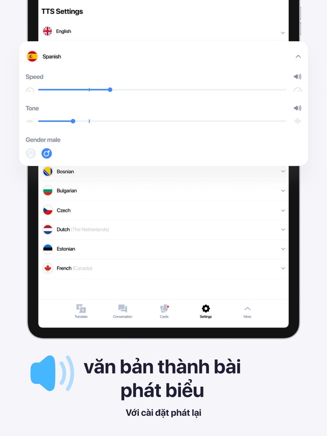 dịch tiếng anh - nói và đọc