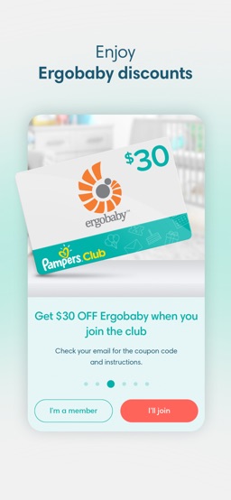 Pampers Club app screenshot