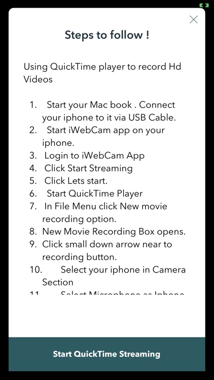 iWebCam : Phone to WebCam screenshot-9