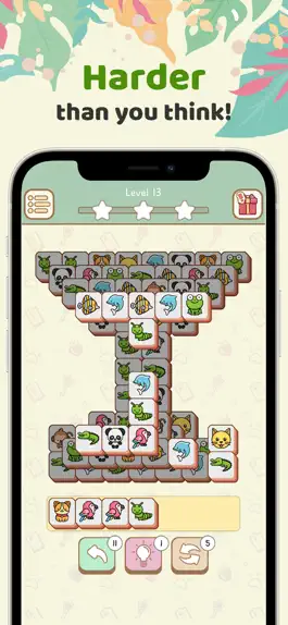 Game screenshot 3 Tiles - Animal Mahjong Match hack