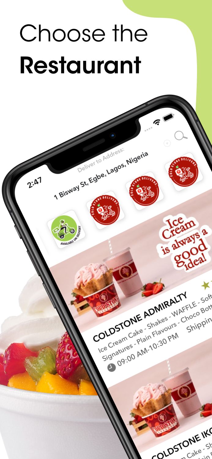 Coldstone  Pinkberry Nigeria