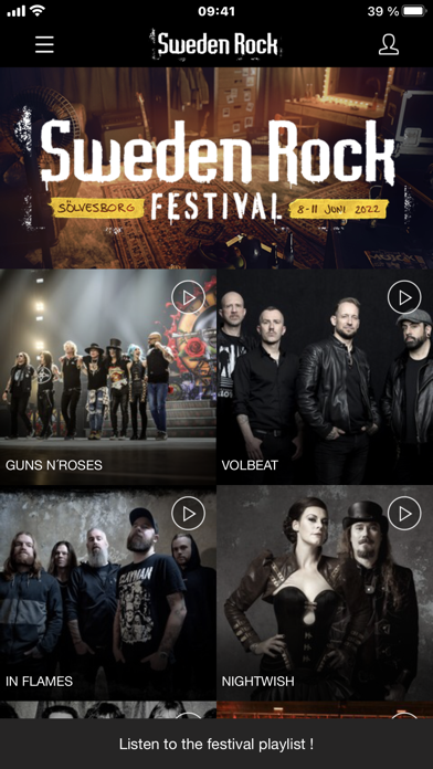 How to cancel & delete Sweden Rock Festival from iphone & ipad 2