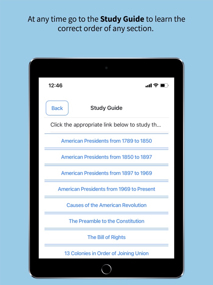 The HistoryOrder App