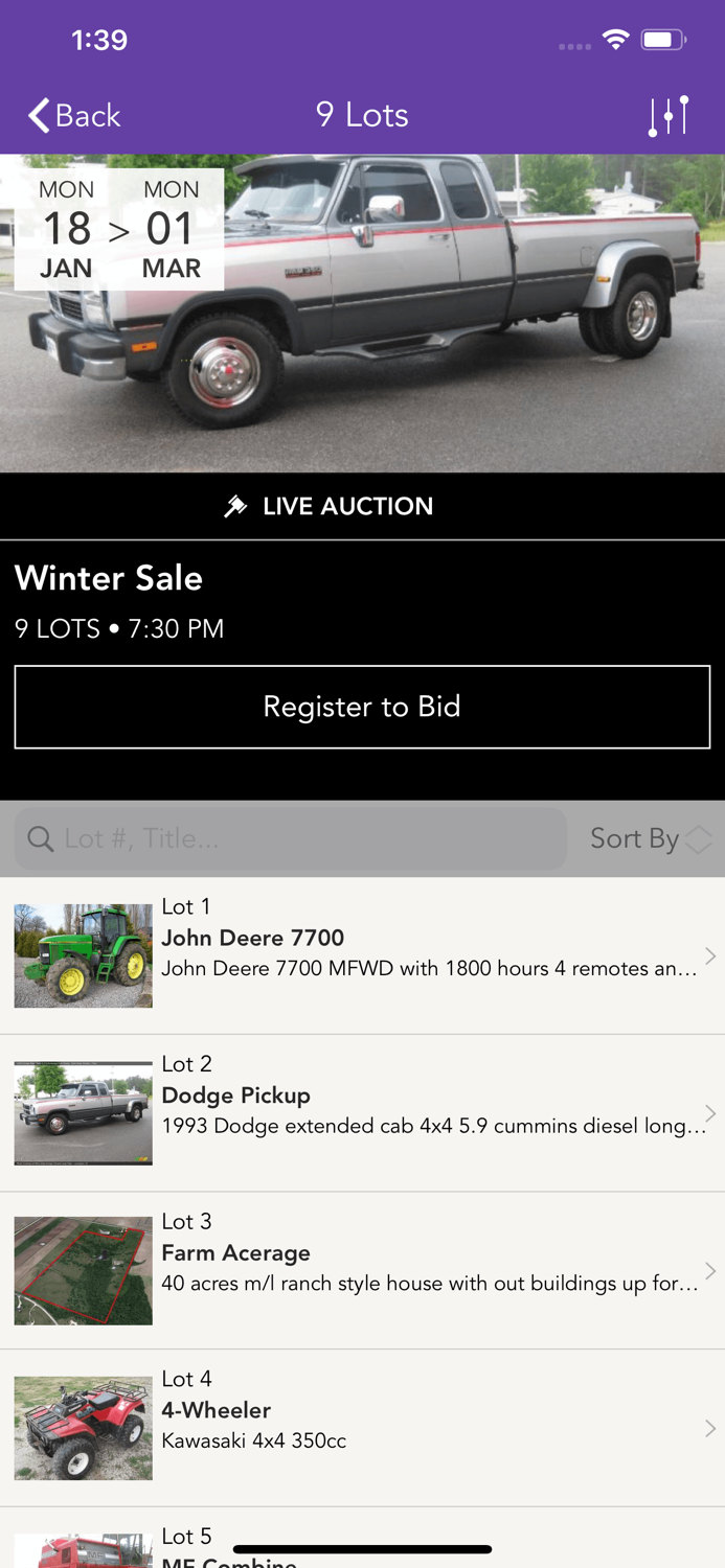 Wagner-Dent Auctions