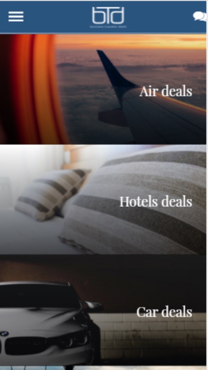 bTd - Business Traveler Deals