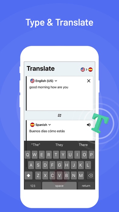 Translator X: Text Voice Photo Screenshot