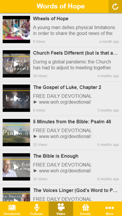 Words of Hope Daily Devotional screenshot 2
