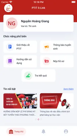 Game screenshot PTIT S-Link Tuyển sinh apk