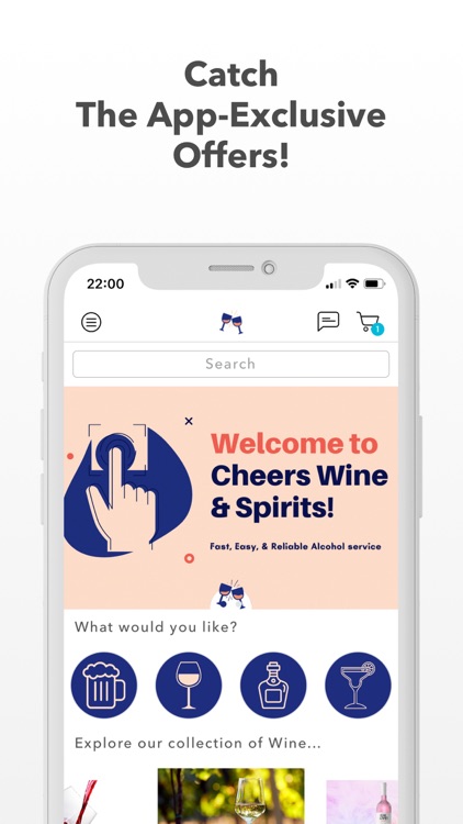 Cheers Wine & Spirits App