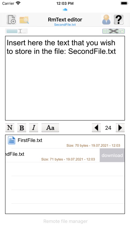 Remote Text Editor screenshot-3