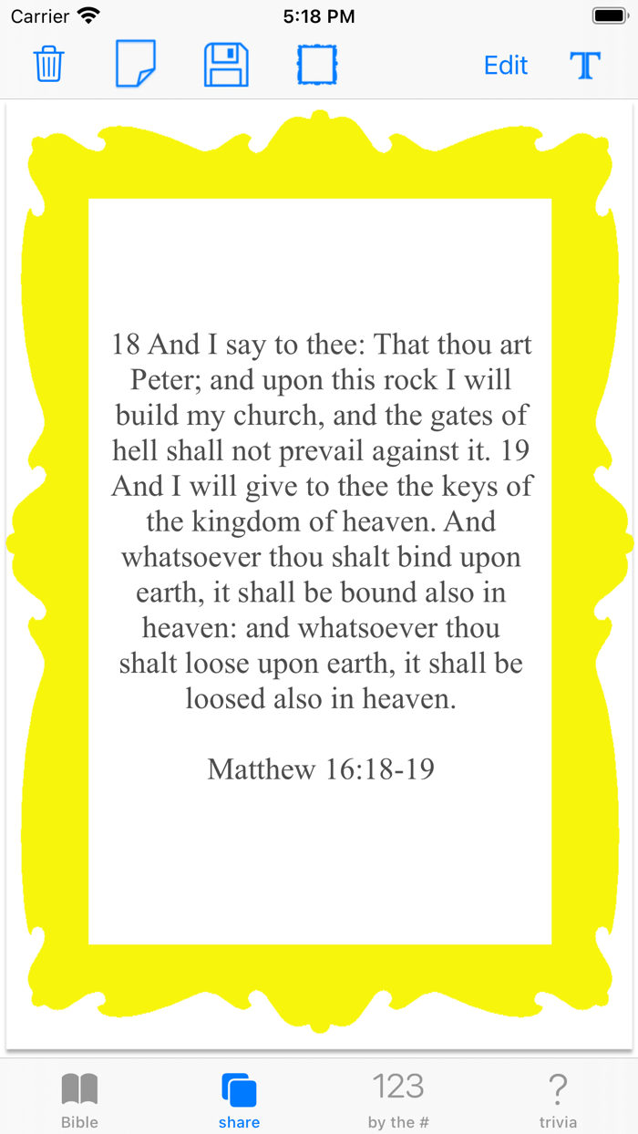 Share a Verse Douay Rheims