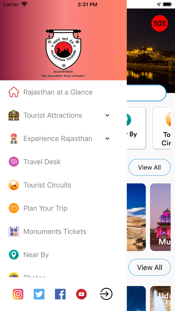 Rajasthan Tourism Official
