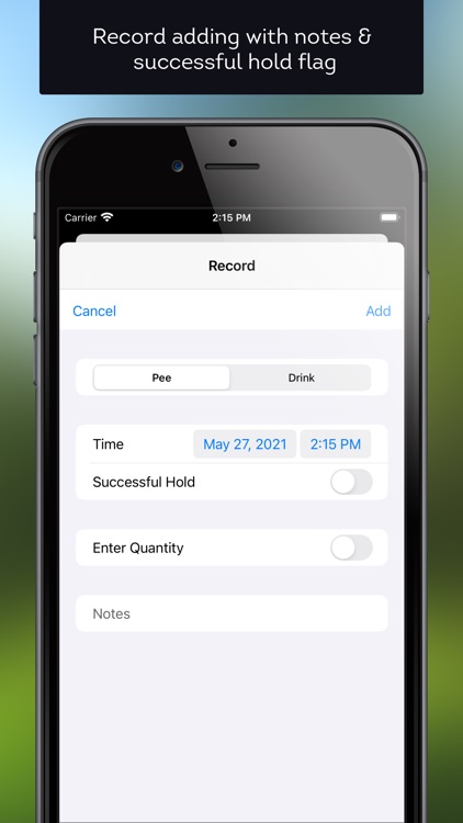Pee Tracker + screenshot-3