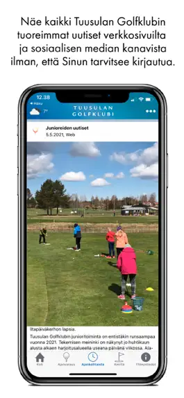 Game screenshot Tuusulan Golfklubi apk