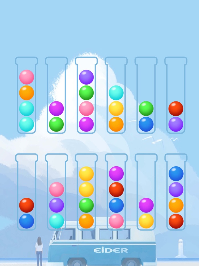 球球快进来—球类排序拼图小游戏