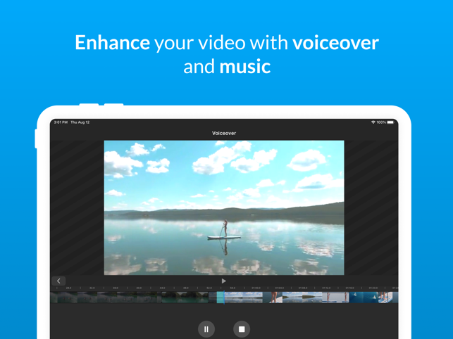 ‎WeVideo - Video Editor & Maker Capture d'écran