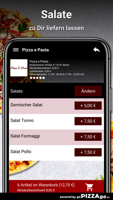 Pizza e Pasta Berlin screenshot 5