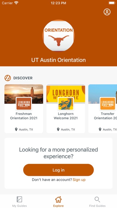 How to cancel & delete UT Austin Orientation from iphone & ipad 2