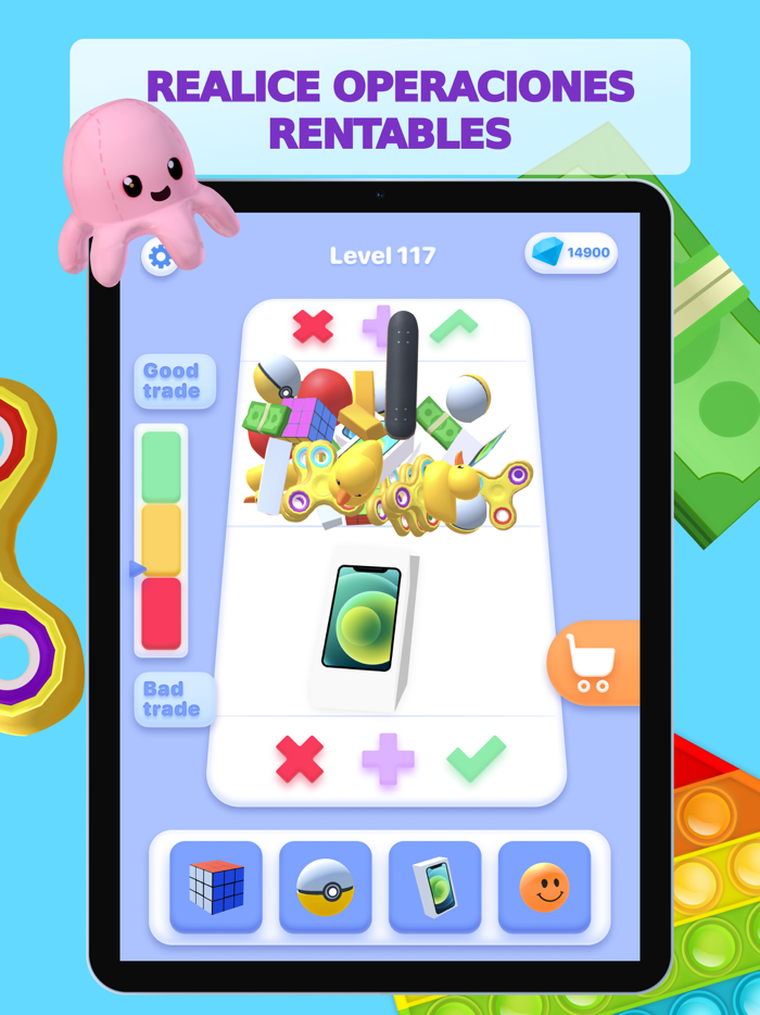 Pop It Fidget Trading Toys 3D