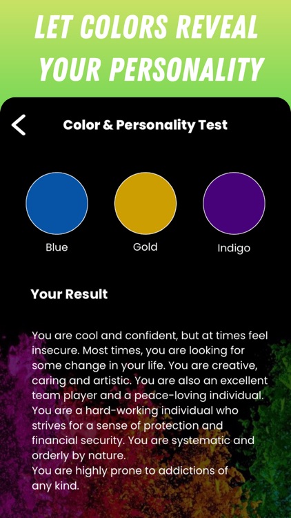 Color and Personality Tests