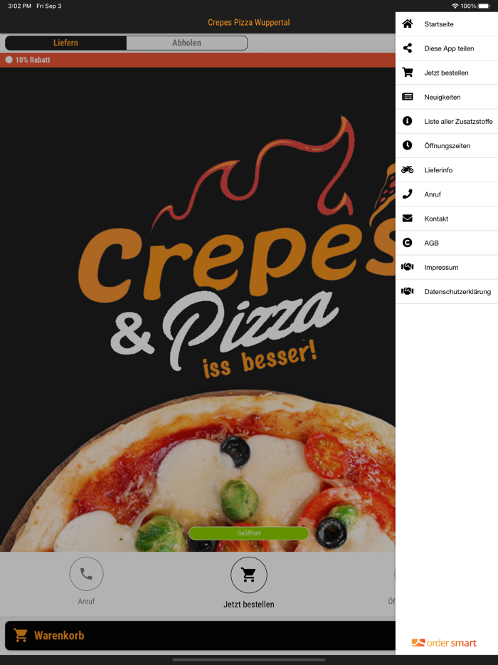 Crepes Pizza