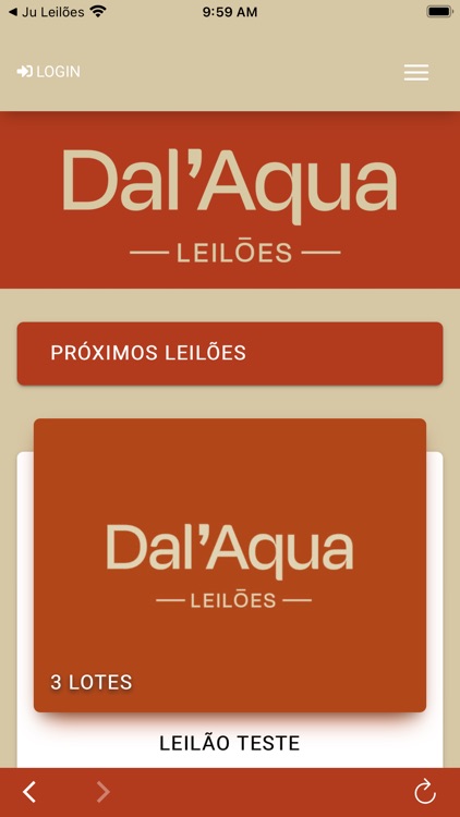 Dal'Aqua Leilões
