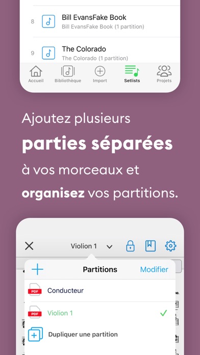Newzik: Lecteur de Partitions Newzik: Lecteur de Partitions