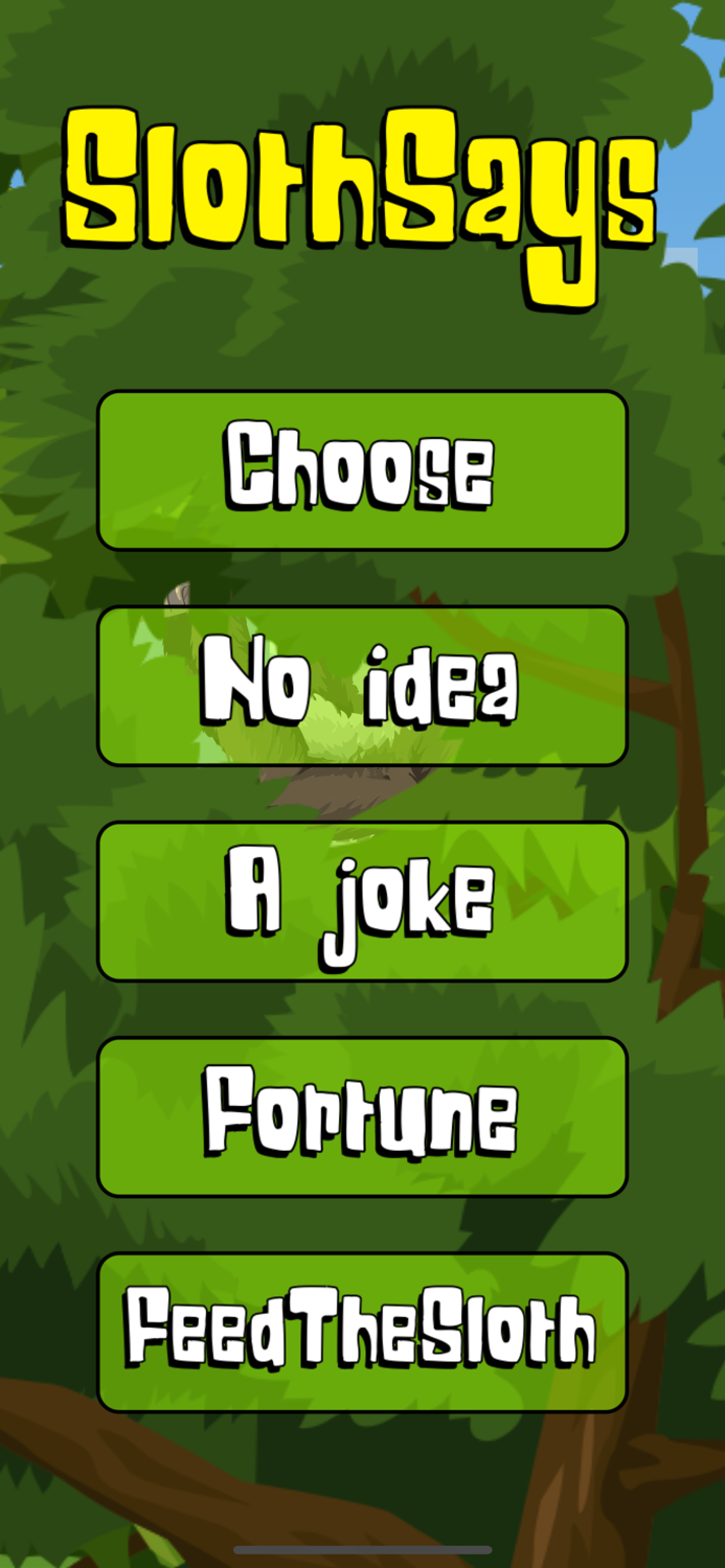 Sloth Says - Lazy Advisor