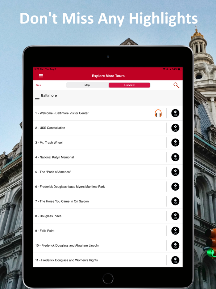Baltimore Maryland Tour Guide