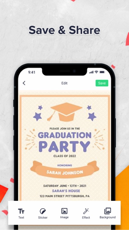Invitation Card Maker - Editor screenshot-3