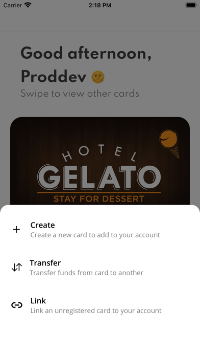 Hotel Gelato Rewards screenshot 2