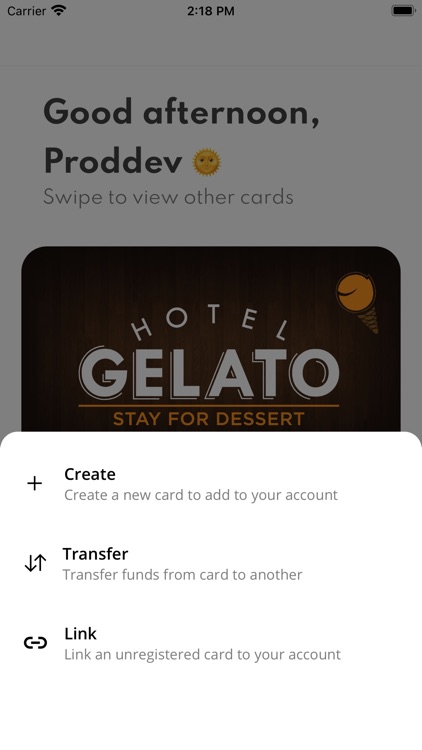 Hotel Gelato Rewards