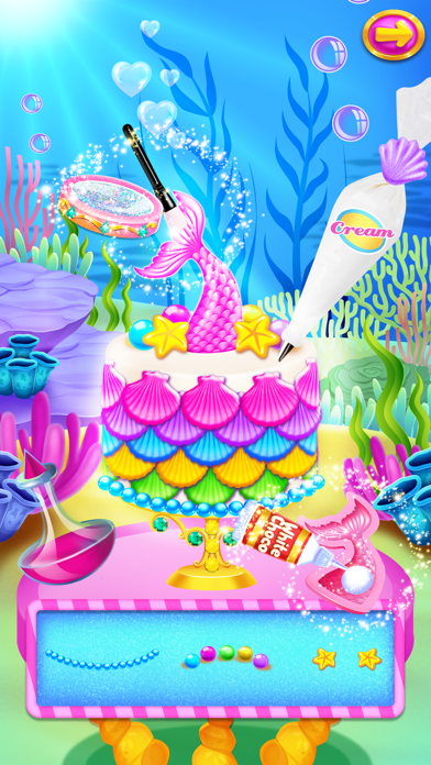 How to cancel & delete Mermaid Glitter Cupcake Chef from iphone & ipad 3