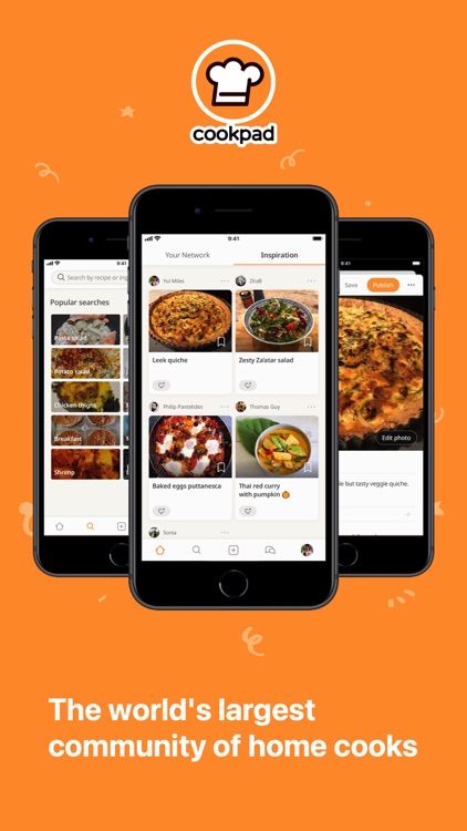Cookpad: find & share recipes screenshot-0